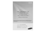 Samsung MAX-A55U Manual de Usuario