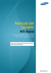 Samsung WS-STAND Manual de Usuario