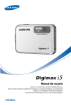 Samsung DIGIMAX i5 Manual de Usuario