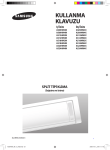 Samsung AS12HM3/AND Kullanıcı Klavuzu