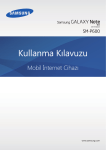 Samsung Galaxy Note 2014 Edition (10.1) Kullanıcı Klavuzu