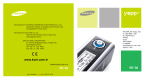 Samsung YP-T6X Kullanıcı Klavuzu