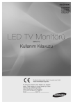 Samsung LT24E390EW 23,6''
FHD PLS LED TV Kullanıcı Klavuzu