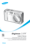 Samsung DIGIMAX L55W Kullanıcı Klavuzu