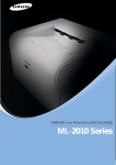 Samsung ML-2010 Kullanıcı Klavuzu