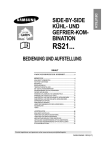 Samsung RS21DCSM Benutzerhandbuch