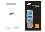 Samsung SGH-E800 Benutzerhandbuch