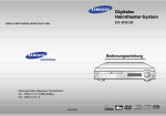 Samsung HT-DM150 Benutzerhandbuch