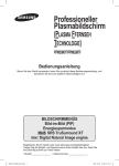 Samsung 63 Full HD Benutzerhandbuch