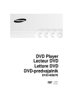 Samsung DVD-HD870 Manuel de l'utilisateur