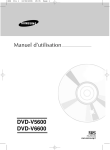 Samsung DVD-V5500 Manuel de l'utilisateur
