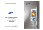 Samsung SGH-E800 Bruksanvisning