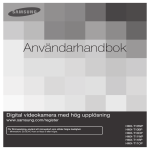 Samsung HMX-T10BP Bruksanvisning