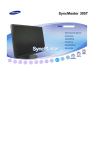 Samsung SyncMaster
305T Bruksanvisning