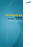 Samsung 27" 3D LED-sk&auml;rm SA950D Bruksanvisning