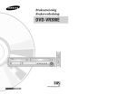 Samsung DVD-VR300E Bruksanvisning