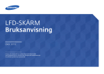 Samsung 65" LED-sk&auml;rm ED65C Bruksanvisning