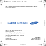 Samsung GT-B7610 Bruksanvisning