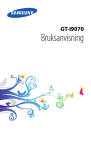 Samsung Galaxy S Advance Bruksanvisning