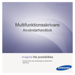 Samsung Multifunktion Färglaser CLX-3185FN Bruksanvisning