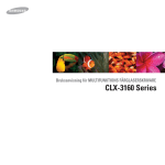 Samsung CLX-3160N Bruksanvisning