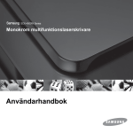 Samsung SCX-4500W Bruksanvisning