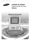 Samsung MM-ZJ8 Manual de Usuario