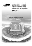 Samsung MM-ZB9 Manual de Usuario