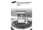 Samsung MM-C6 Manual de Usuario