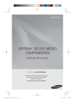 Samsung MICRO CADENA MM-D330D Manual de Usuario