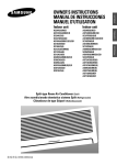 Samsung SH18AC0X Manual de Usuario