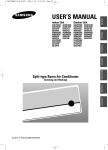 Samsung SH09AP4EX Manual de Usuario