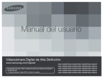 Samsung HMX-H300BP Manual de Usuario