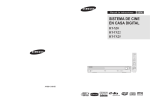 Samsung HT-X20 Manual de Usuario