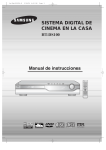 Samsung HT-DS100 Manual de Usuario