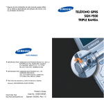 Samsung SGH-V200 Manual de Usuario