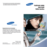 Samsung SGH-S300 Manual de Usuario