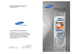 Samsung SGH-E800 Manual de Usuario