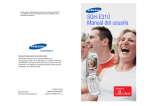 Samsung SGH-E310 Manual de Usuario