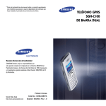 Samsung SGH-C100 Manual de Usuario