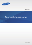 Samsung Galaxy Tab 3 (8.0, 3G) Manual de Usuario(Kitkat)