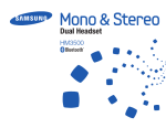 Samsung Auricular monoBluetooth HM3500 BHM3500 Manual de Usuario