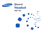 Samsung Auricular Mono Bluetooth BHM1100 Manual de Usuario