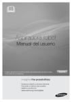 Samsung NaviBot 
VCR8874T3B
 Manual de Usuario Window 7