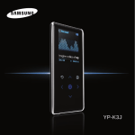 Samsung YP-K3JAB Manual de Usuario
