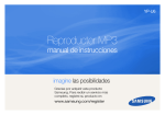 Samsung MP3 YP-U6 ROSA Manual de Usuario