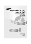 Samsung DVD-F1080 Manual de Usuario