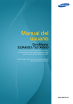 Samsung S27A950D Manual de Usuario