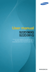 Samsung S22D391Q Manual de Usuario