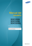 Samsung Monitor FHD de 24" con mejora de la funci&oacute;n de entretenimiento Manual de Usuario